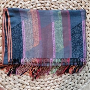 ⭐  Last Chance $ALE PASHMINA & SILK Colorful Scarf